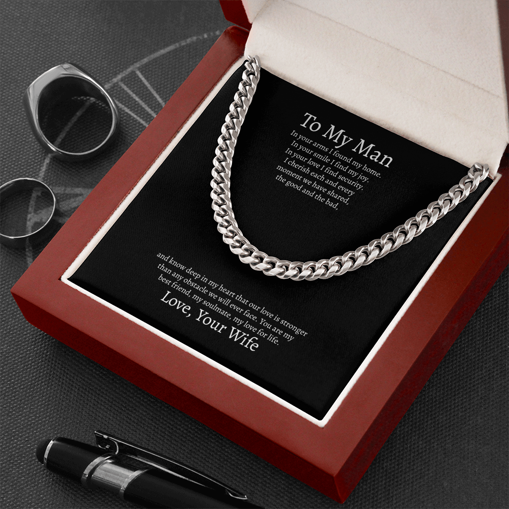 To My Man | Cuban Link Chain