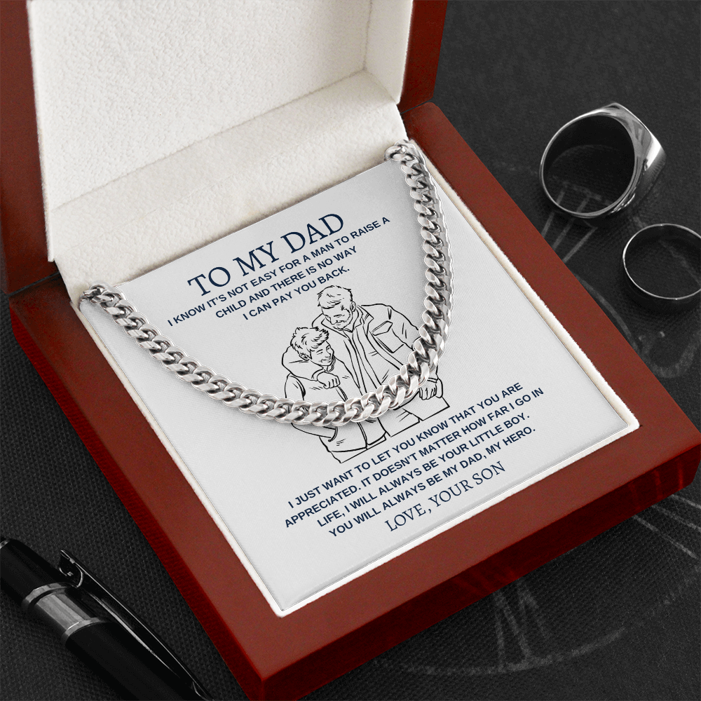 To My Dad | Cuban Link Chain