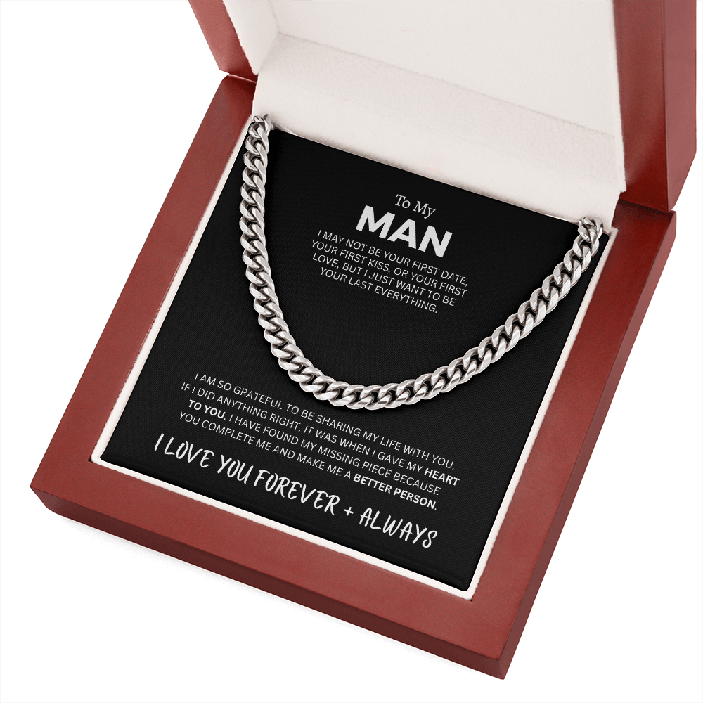 To My Man | Cuban Link Chain