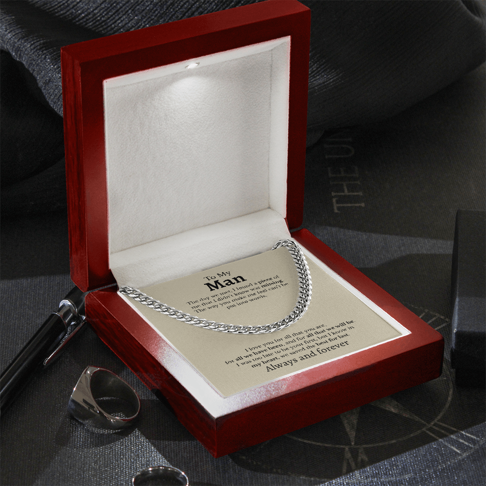 To My Man | Cuban Link Chain