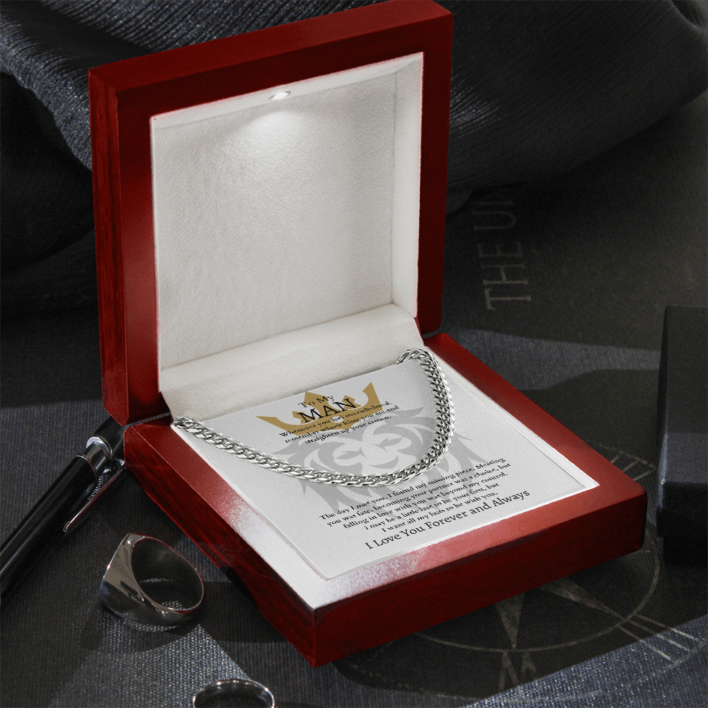To My Man | Cuban Link Chain