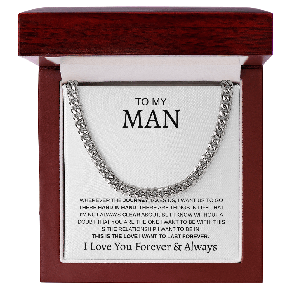 To My Man | Cuban Link Chain