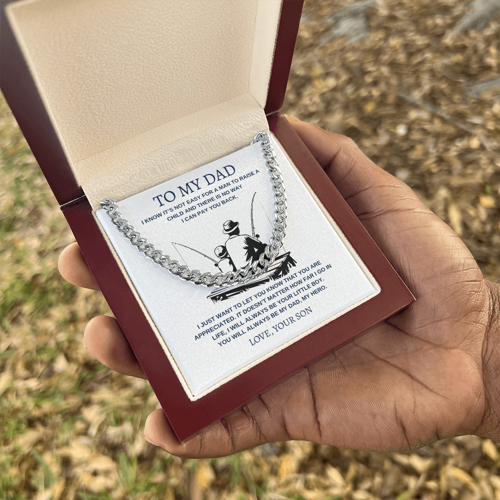 To My Dad | Cuban Link Chain