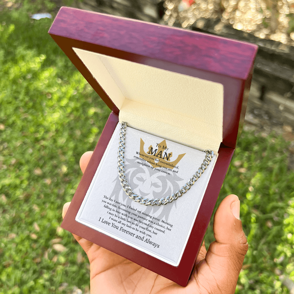 To My Man | Cuban Link Chain