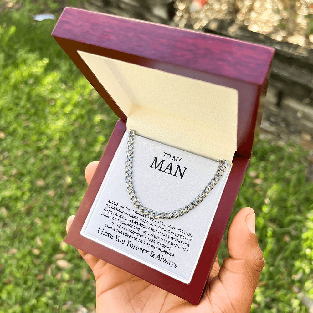 To My Man | Cuban Link Chain