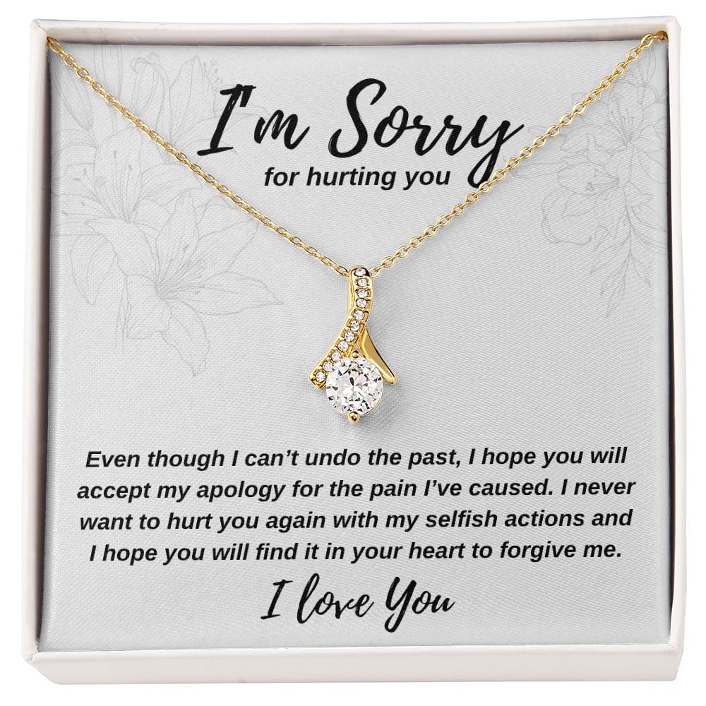 I'm Sorry for hurting you | Alluring Beauty Necklace