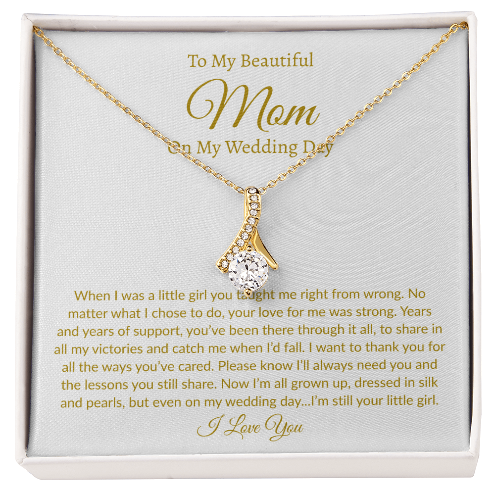My Beautiful Mom on my Wedding | Alluring Beauty Necklace