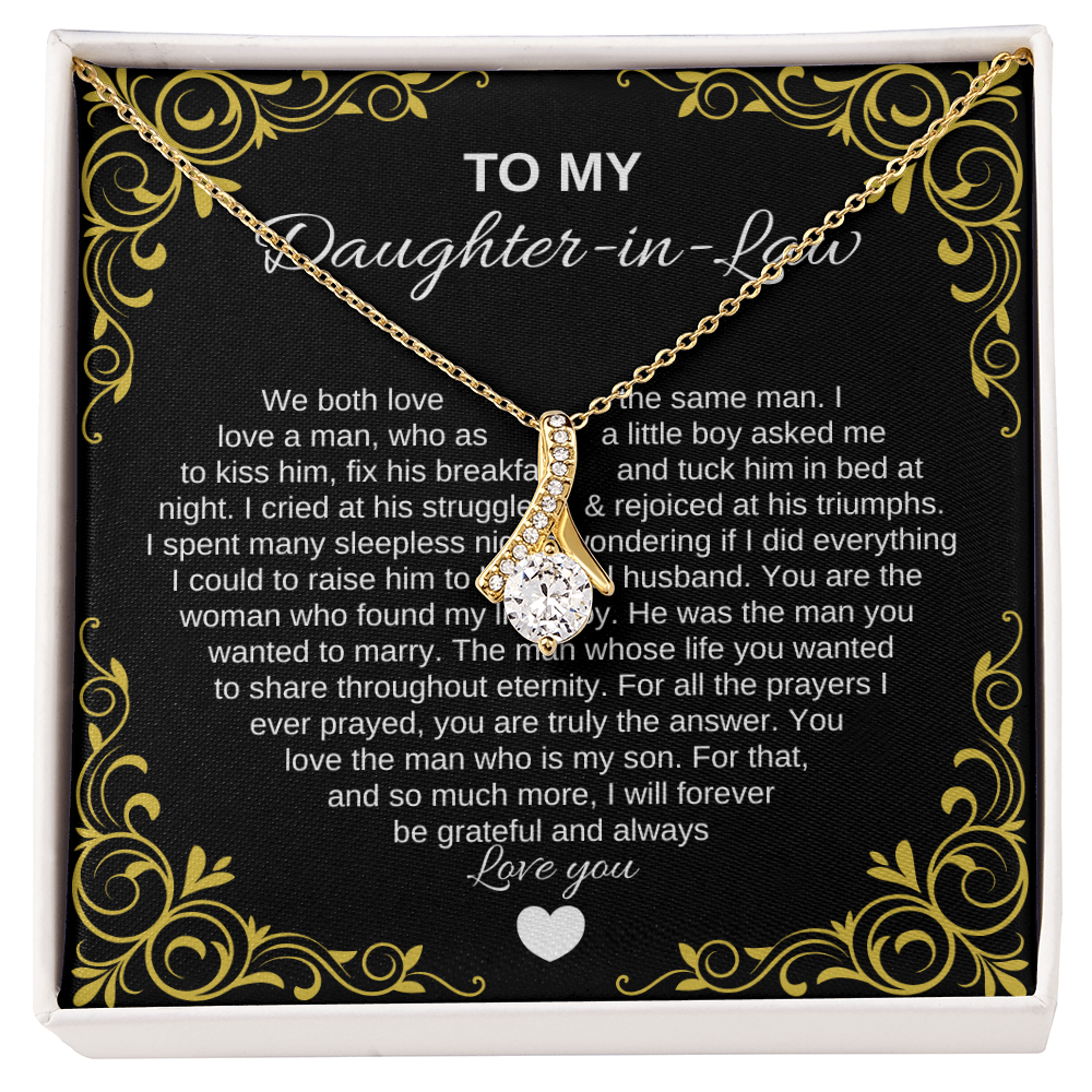 To My Daughter-In-Law | Alluring Beauty Necklace