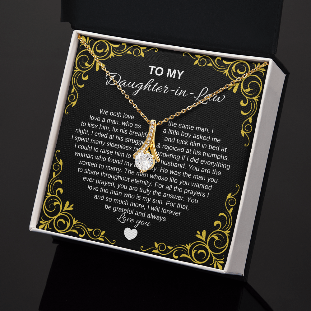 To My Daughter-In-Law | Alluring Beauty Necklace