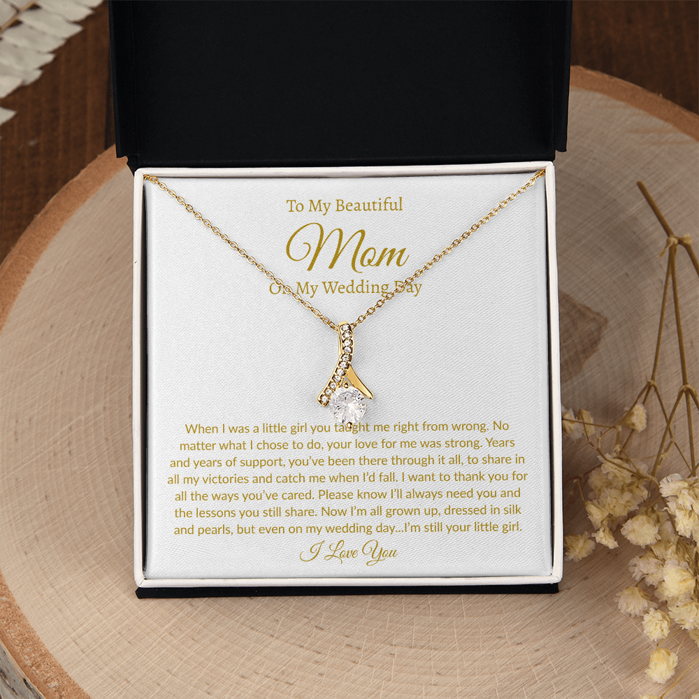 My Beautiful Mom on my Wedding | Alluring Beauty Necklace