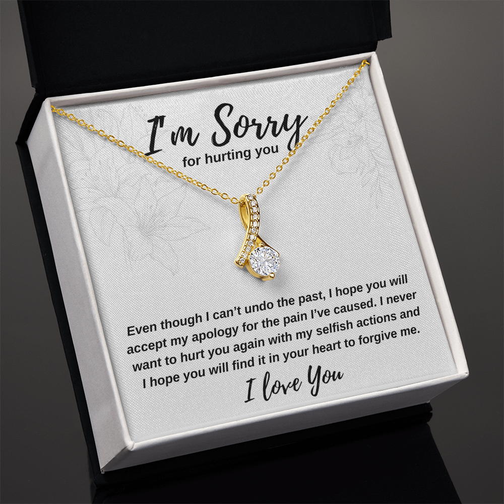 I'm Sorry for hurting you | Alluring Beauty Necklace