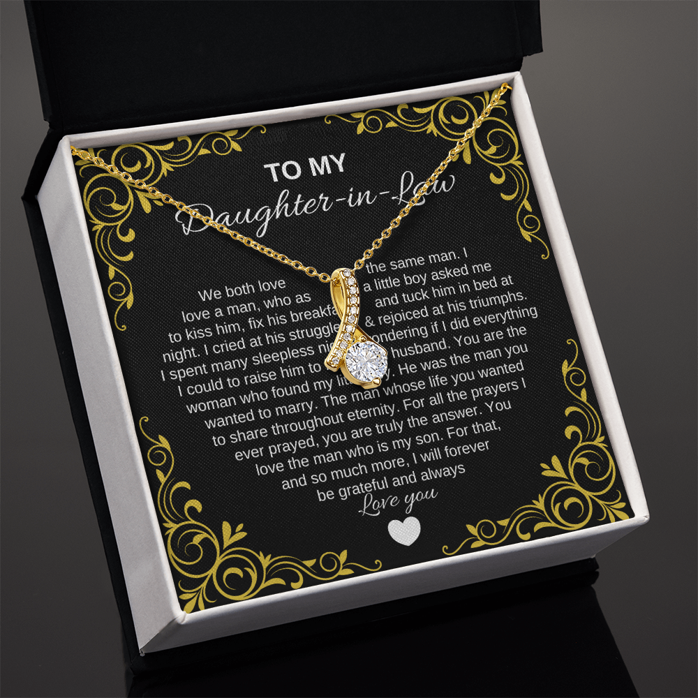 To My Daughter-In-Law | Alluring Beauty Necklace