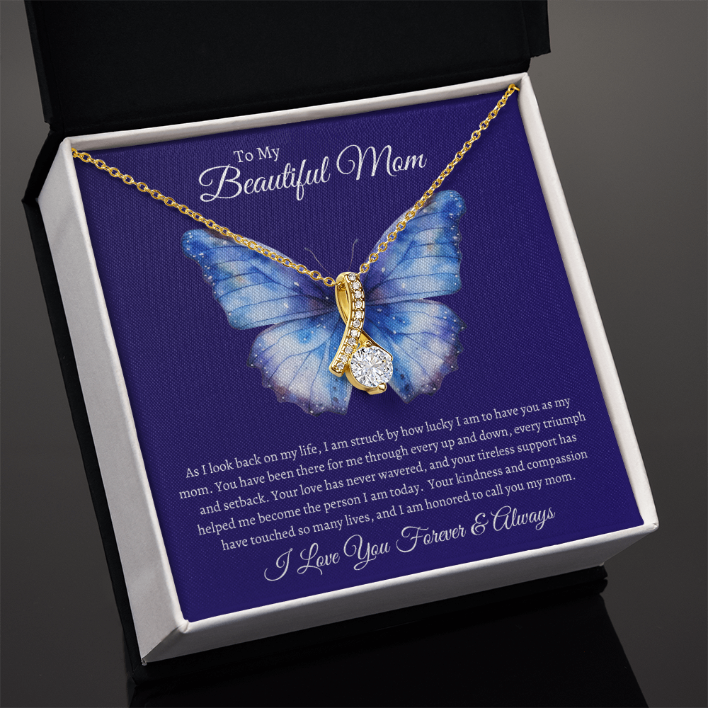 To My Beautiful Mom | Alluring Beauty Necklace