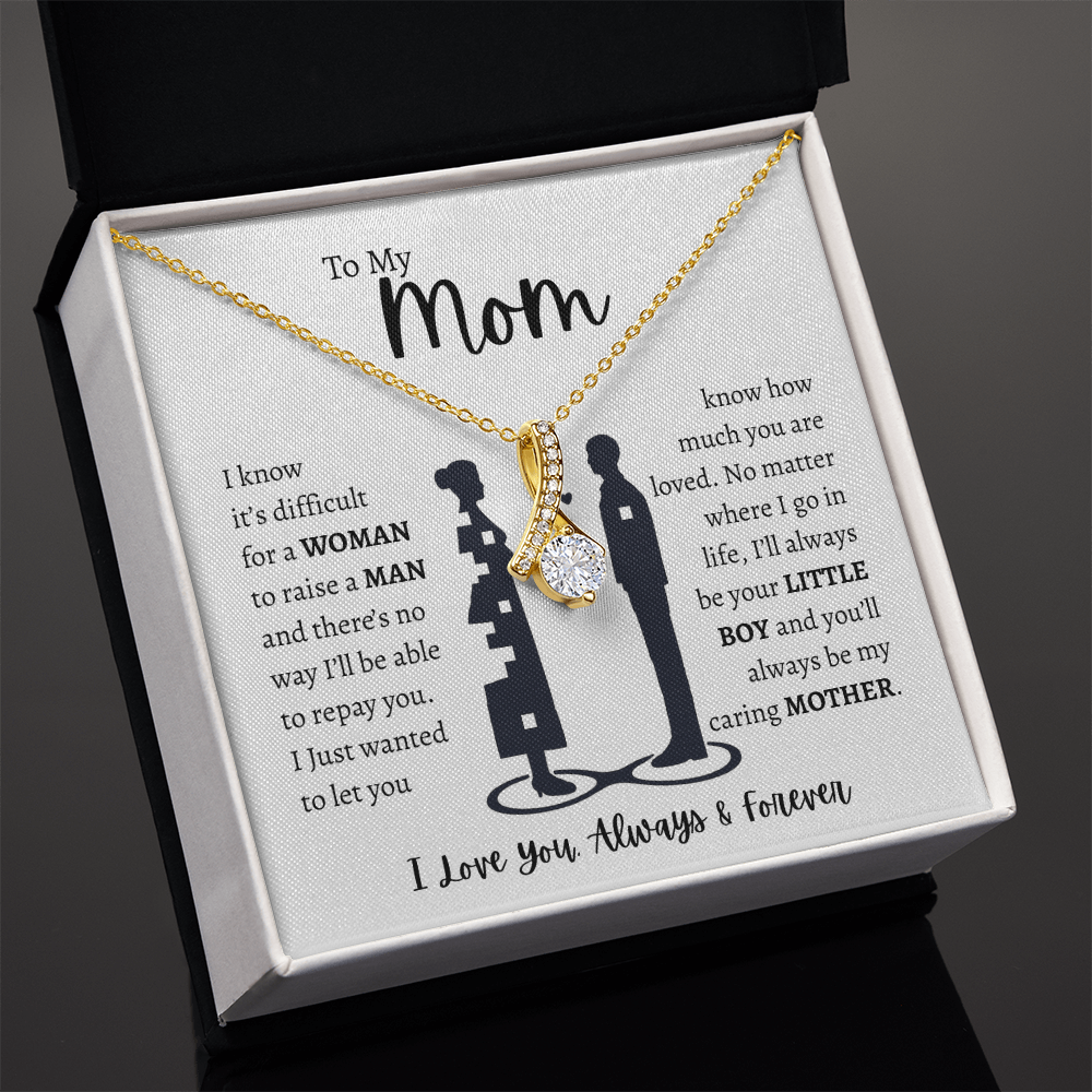 To My Mom from Son | Alluring Beauty Necklace