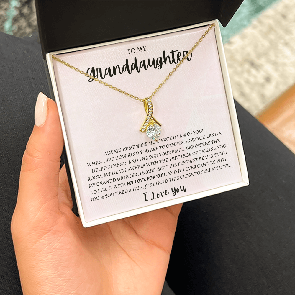 To My Granddaughter | Alluring Beauty Necklace