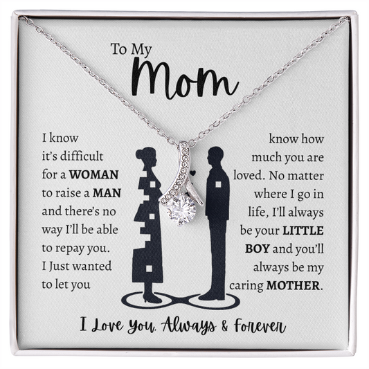 To My Mom from Son | Alluring Beauty Necklace