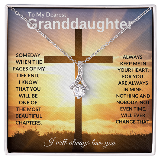 To My Dearest Granddaughter | Alluring Beauty Necklace