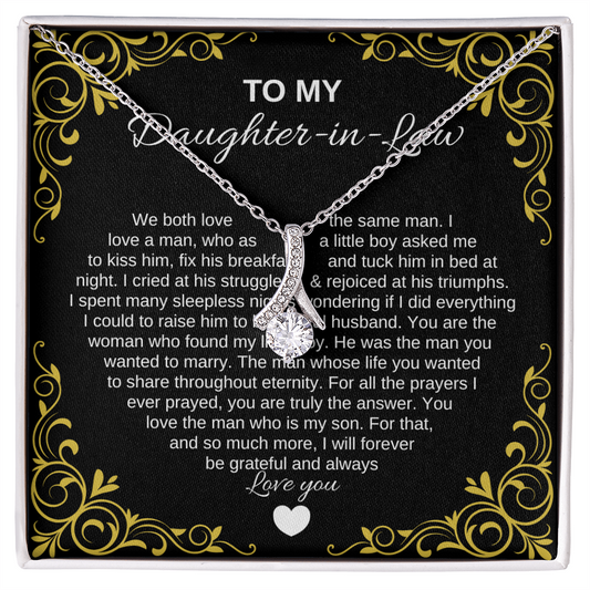 To My Daughter-In-Law | Alluring Beauty Necklace