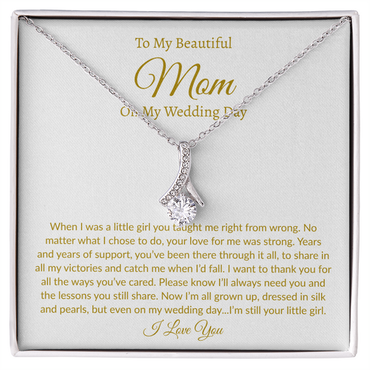 My Beautiful Mom on my Wedding | Alluring Beauty Necklace