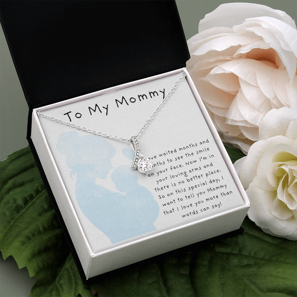 To My Mommy Blue | Alluring Beauty Necklace