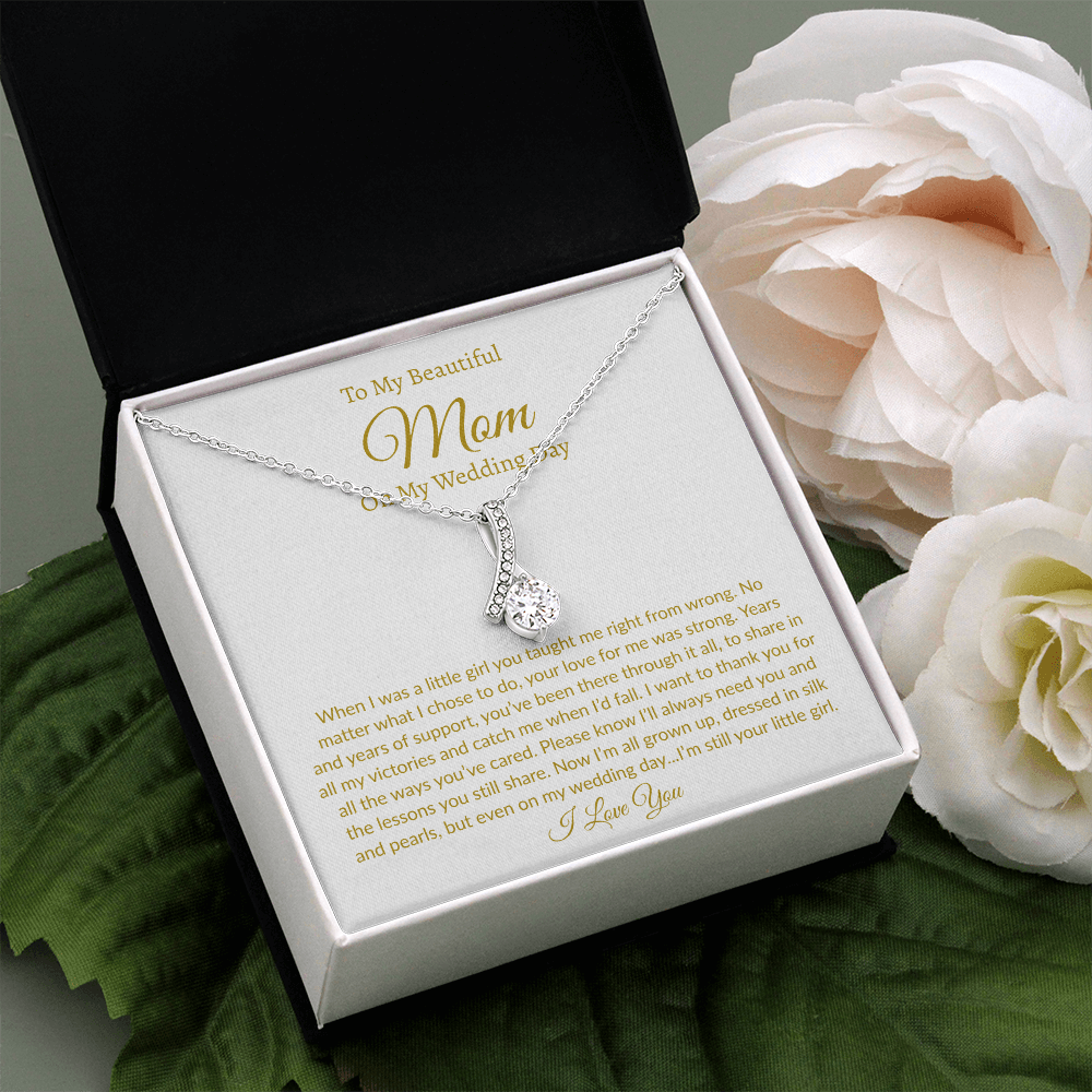 My Beautiful Mom on my Wedding | Alluring Beauty Necklace