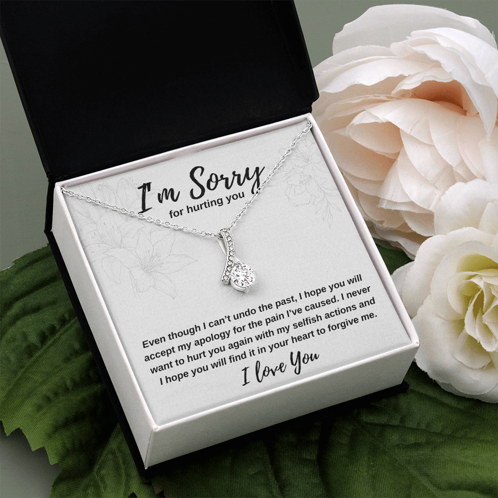 I'm Sorry for hurting you | Alluring Beauty Necklace