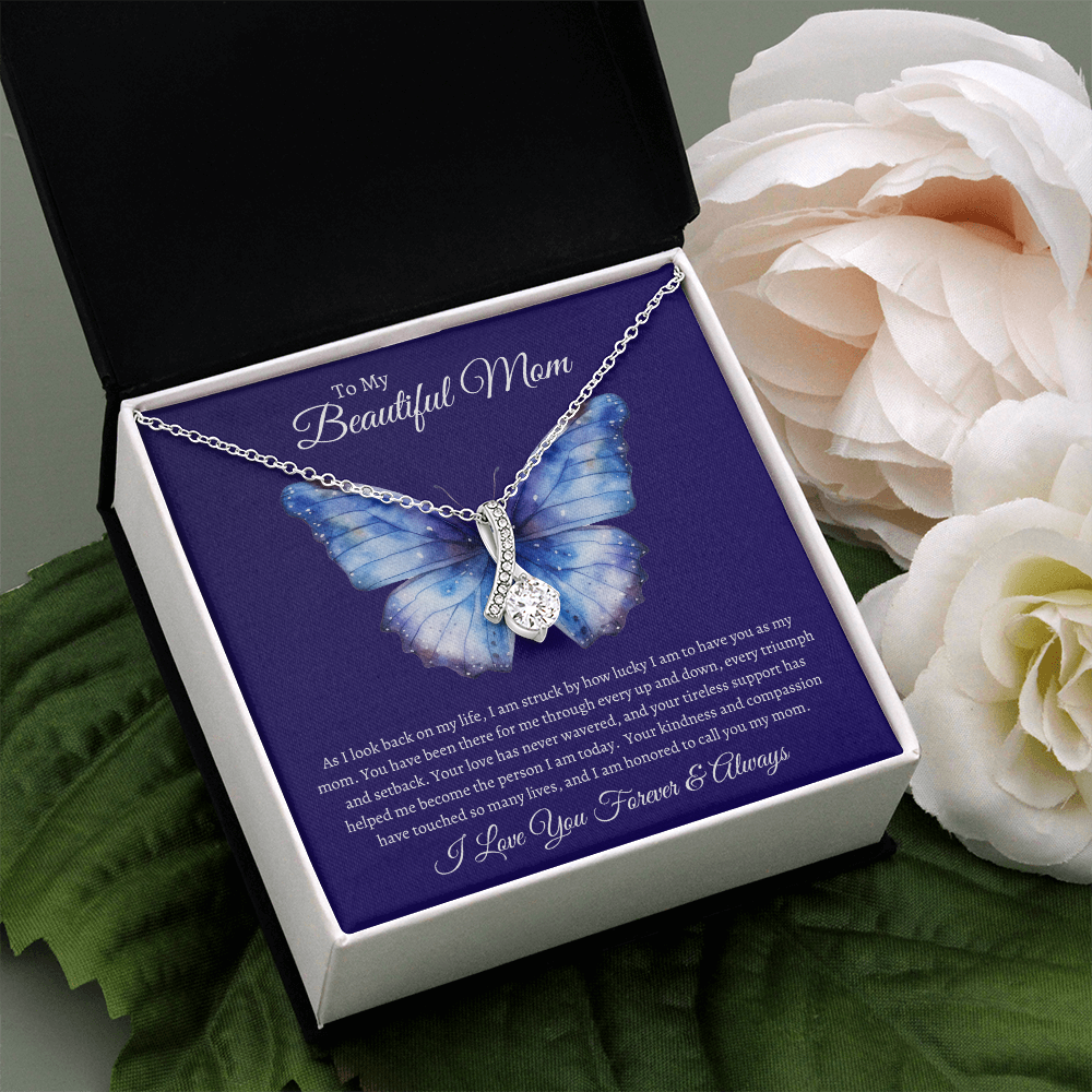 To My Beautiful Mom | Alluring Beauty Necklace
