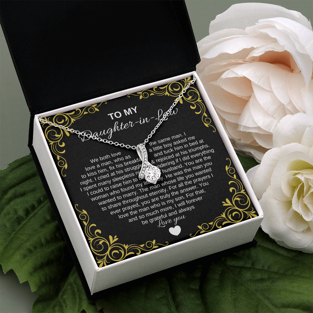 To My Daughter-In-Law | Alluring Beauty Necklace
