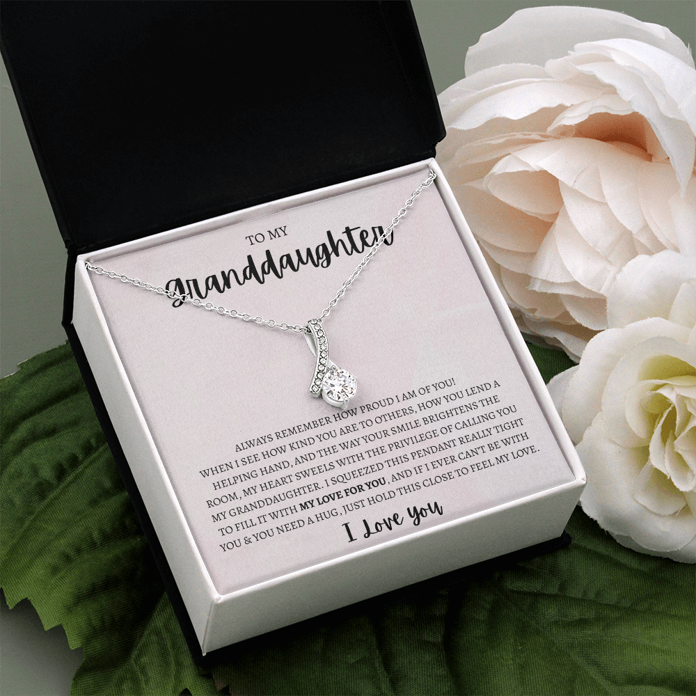 To My Granddaughter | Alluring Beauty Necklace