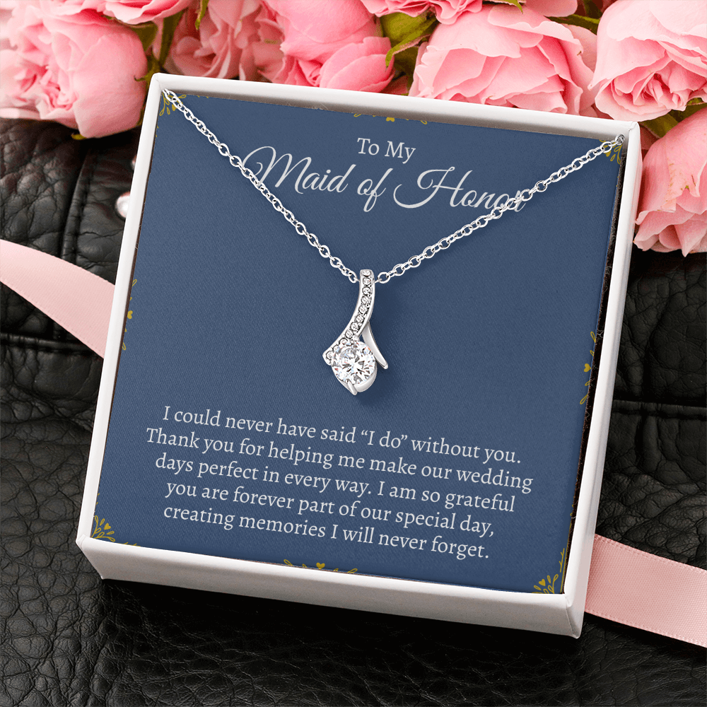 To My Maid of Honor | Alluring Beauty Necklace