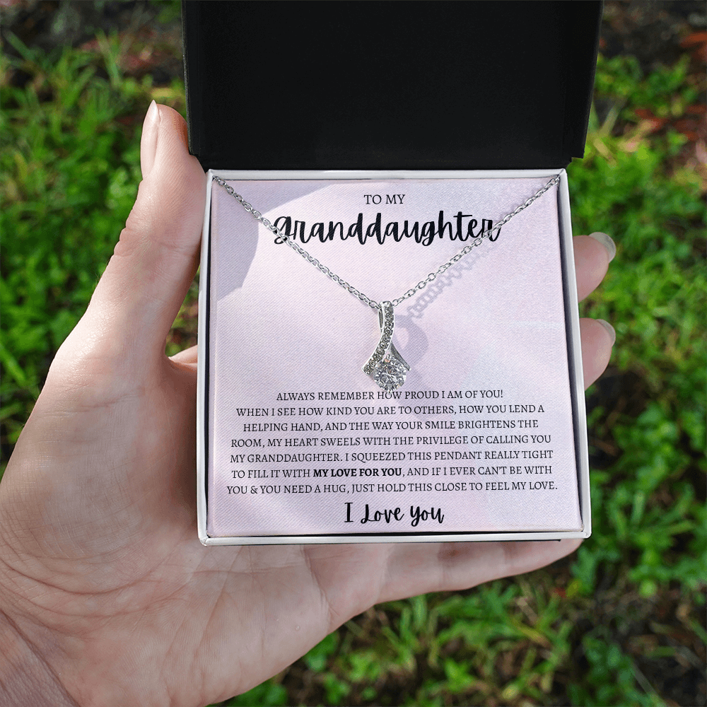To My Granddaughter | Alluring Beauty Necklace