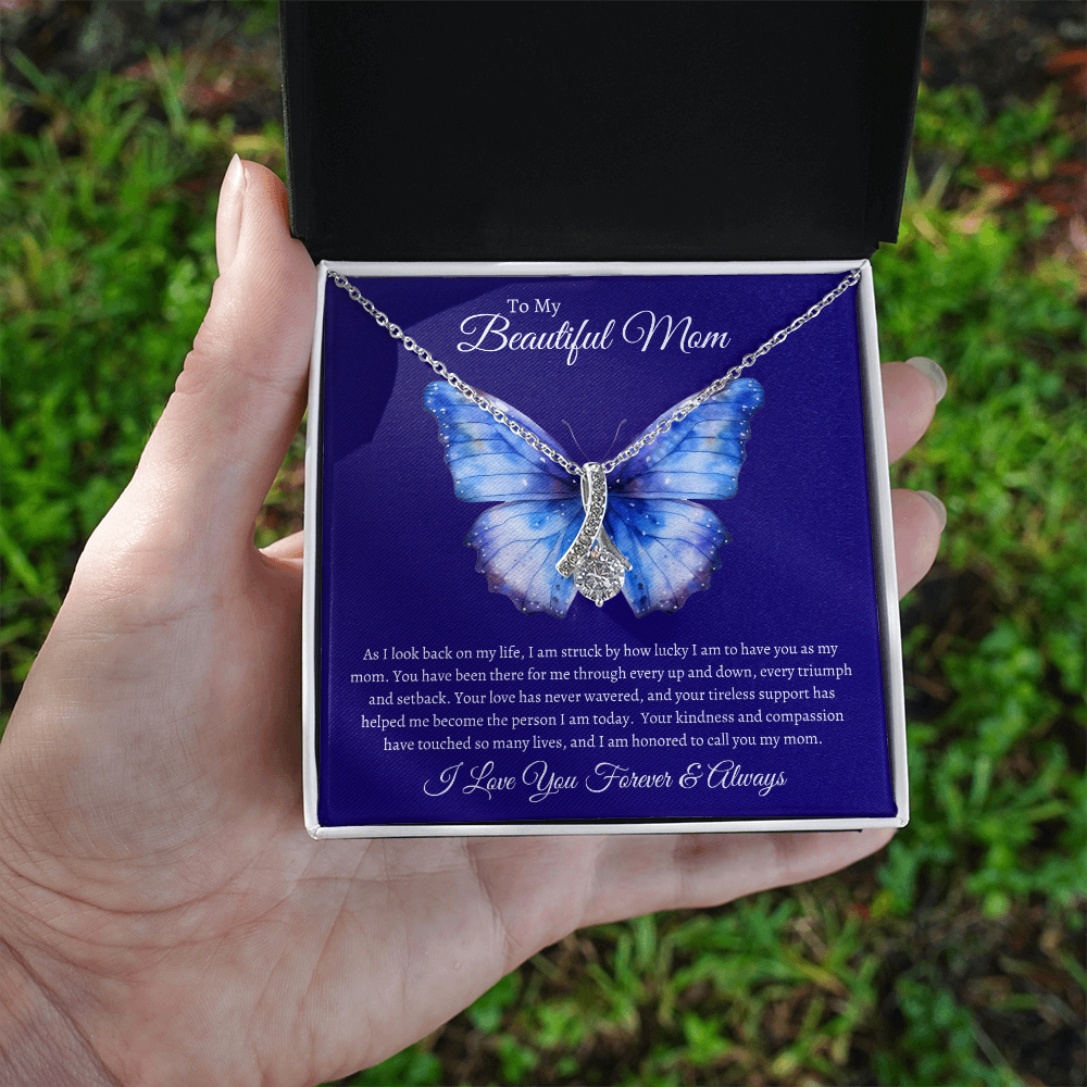 To My Beautiful Mom | Alluring Beauty Necklace