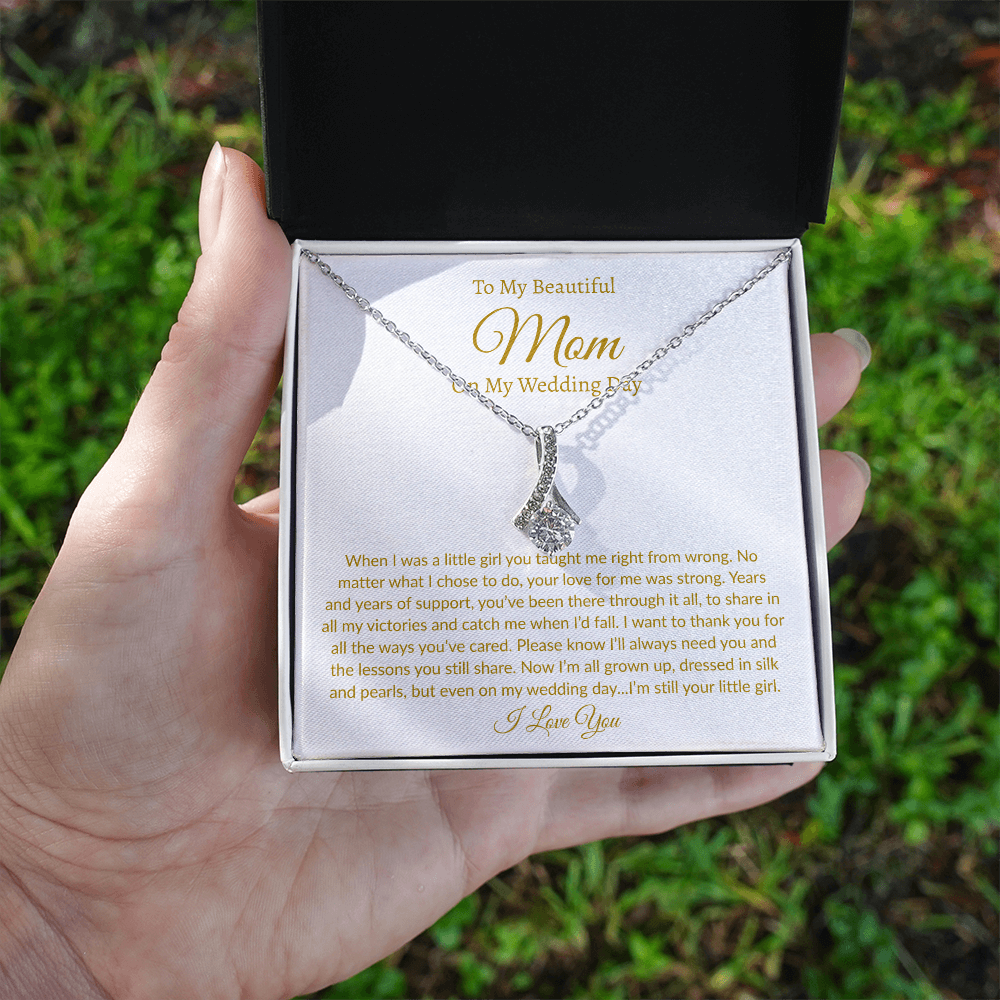 My Beautiful Mom on my Wedding | Alluring Beauty Necklace
