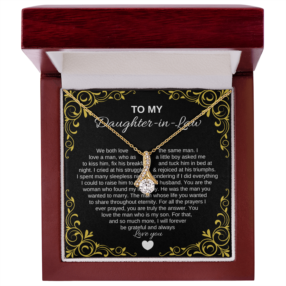 To My Daughter-In-Law | Alluring Beauty Necklace