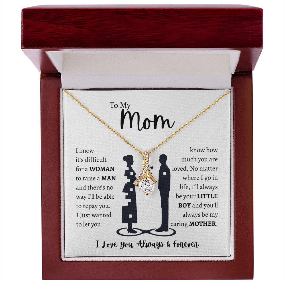 To My Mom from Son | Alluring Beauty Necklace