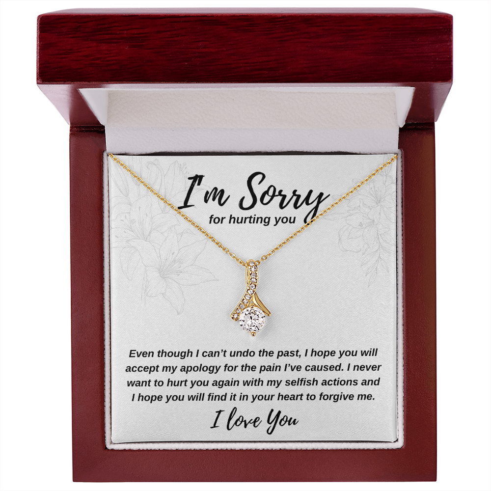 I'm Sorry for hurting you | Alluring Beauty Necklace