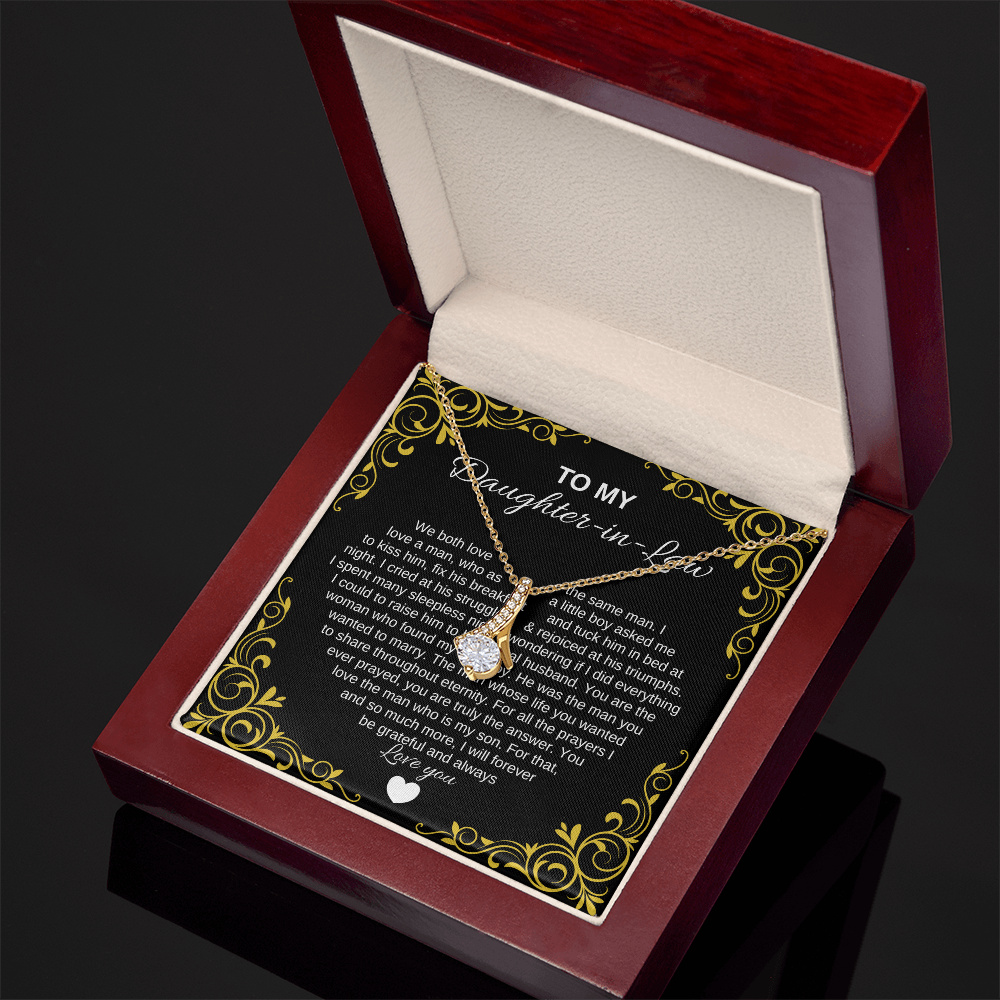 To My Daughter-In-Law | Alluring Beauty Necklace
