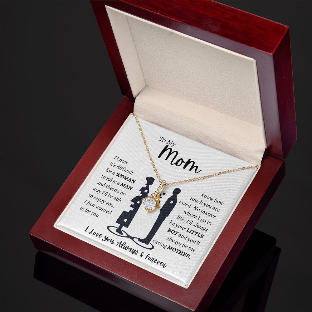 To My Mom from Son | Alluring Beauty Necklace