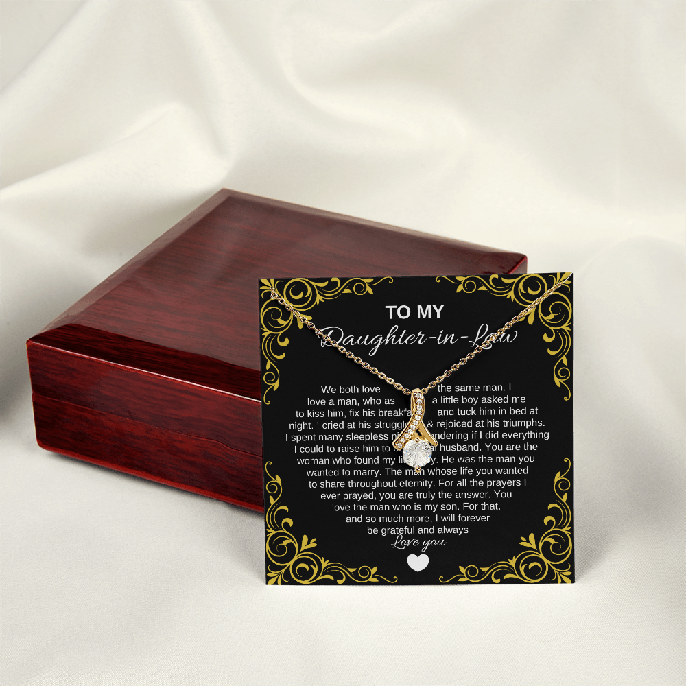 To My Daughter-In-Law | Alluring Beauty Necklace