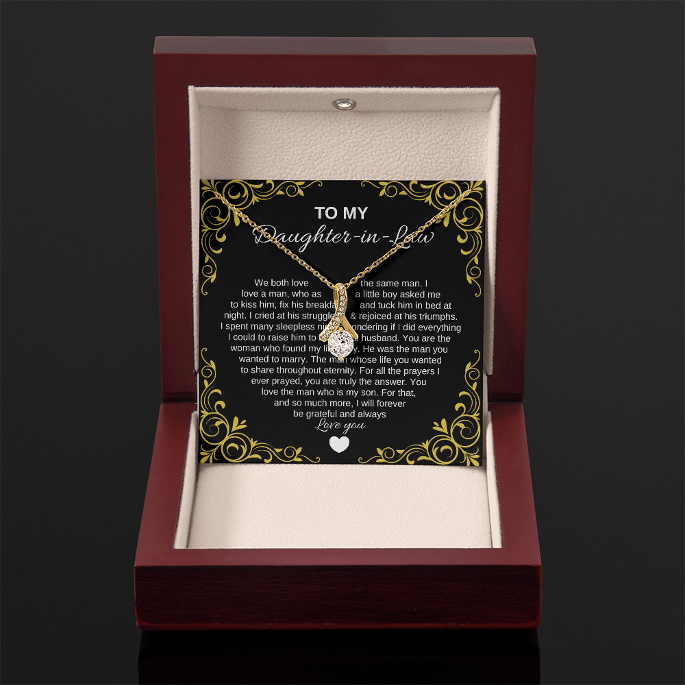 To My Daughter-In-Law | Alluring Beauty Necklace