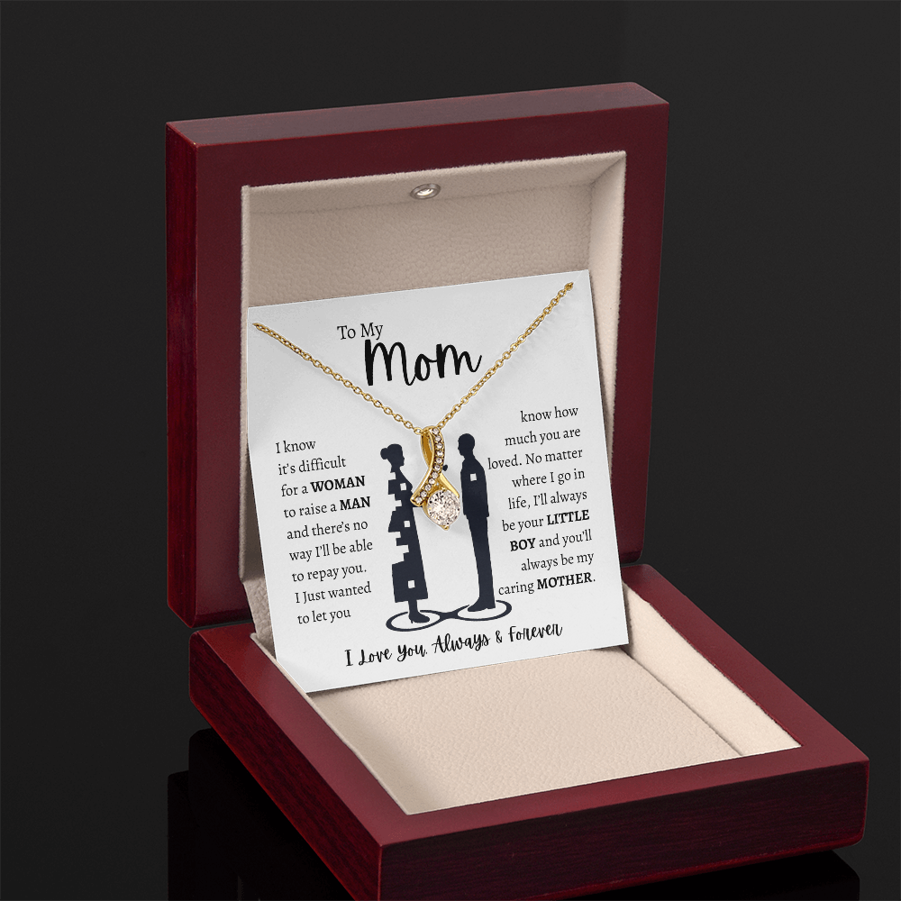 To My Mom from Son | Alluring Beauty Necklace