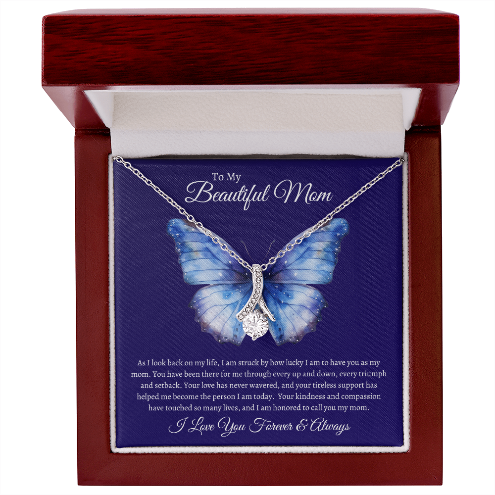 To My Beautiful Mom | Alluring Beauty Necklace