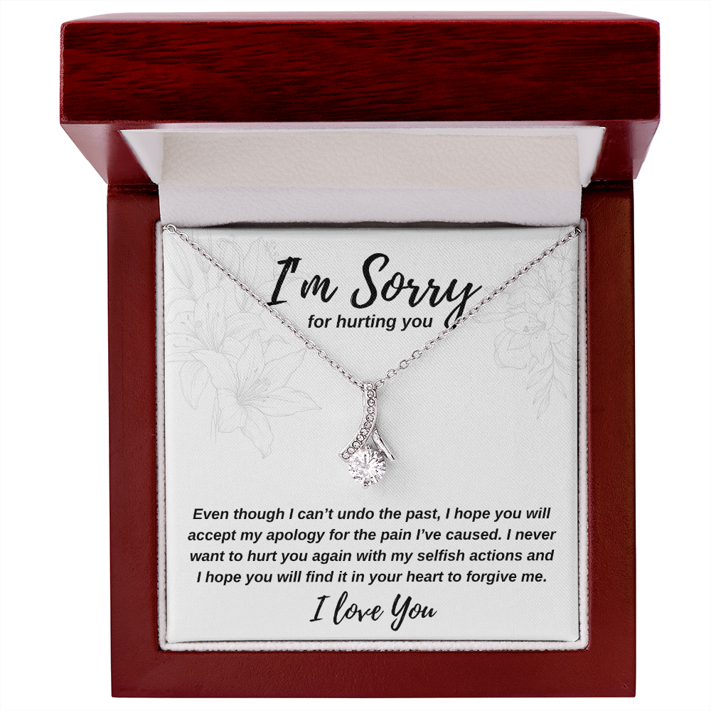 I'm Sorry for hurting you | Alluring Beauty Necklace