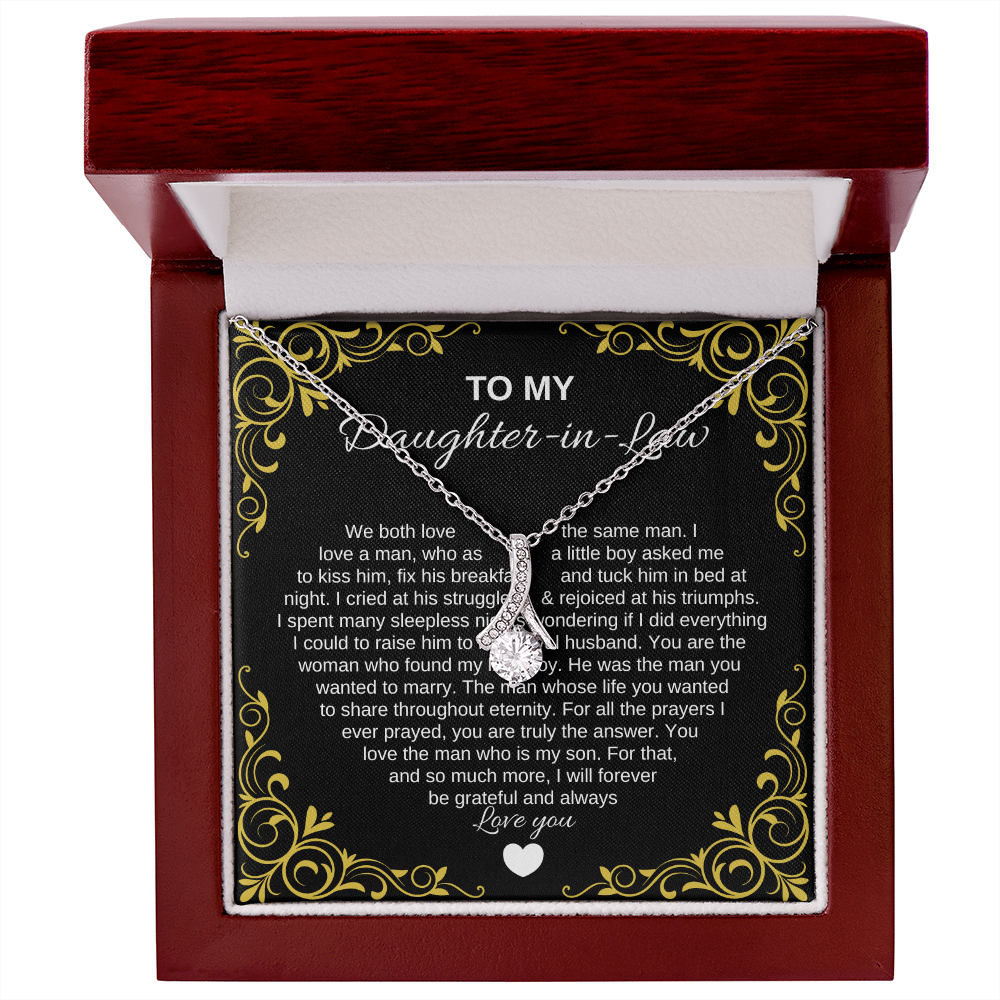 To My Daughter-In-Law | Alluring Beauty Necklace