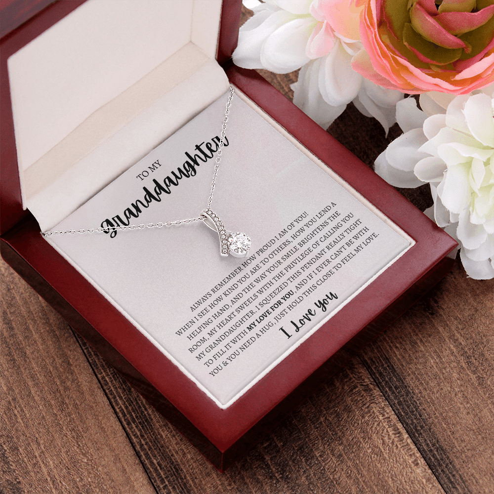 To My Granddaughter | Alluring Beauty Necklace