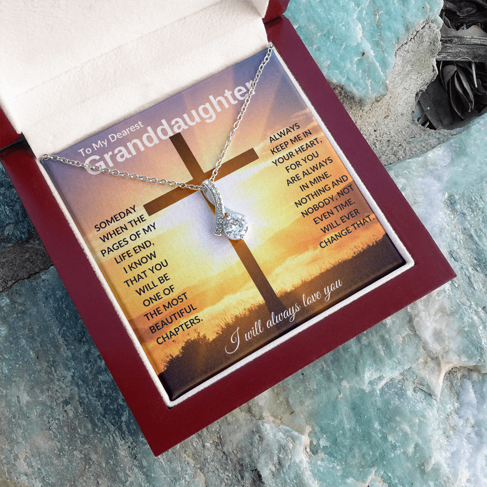 To My Dearest Granddaughter | Alluring Beauty Necklace