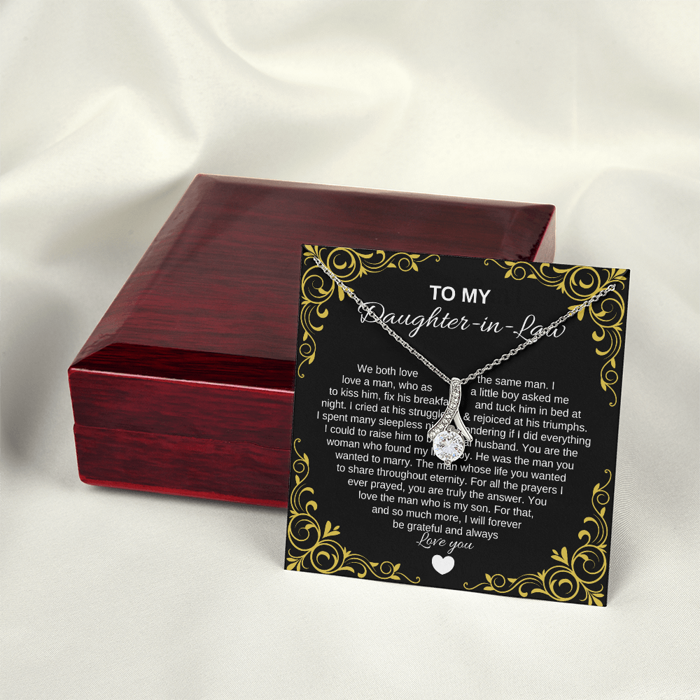 To My Daughter-In-Law | Alluring Beauty Necklace
