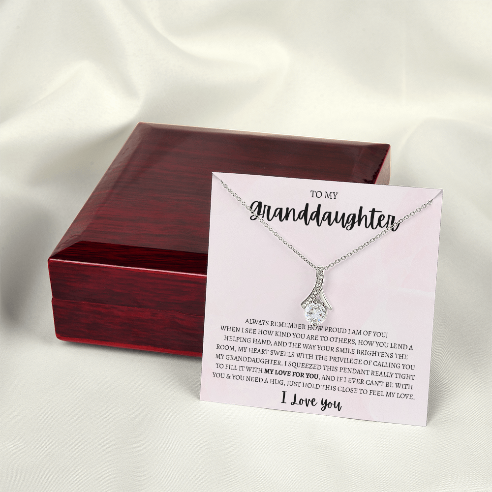 To My Granddaughter | Alluring Beauty Necklace