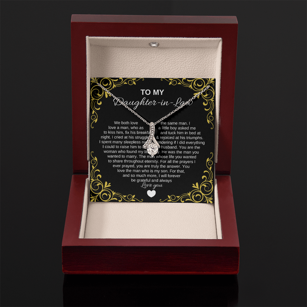To My Daughter-In-Law | Alluring Beauty Necklace