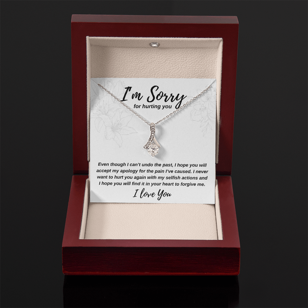 I'm Sorry for hurting you | Alluring Beauty Necklace